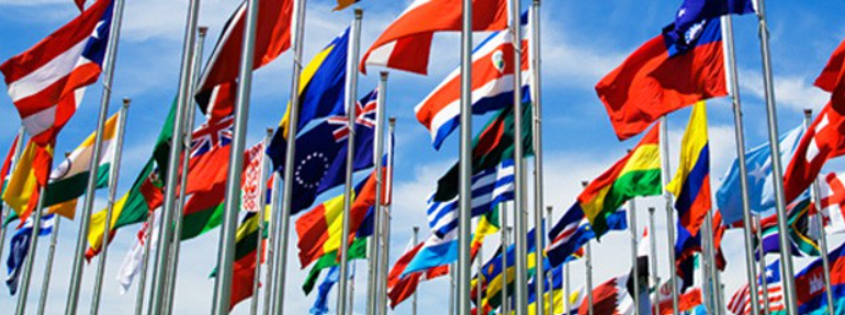imagen de banderas de Naciones Unidas